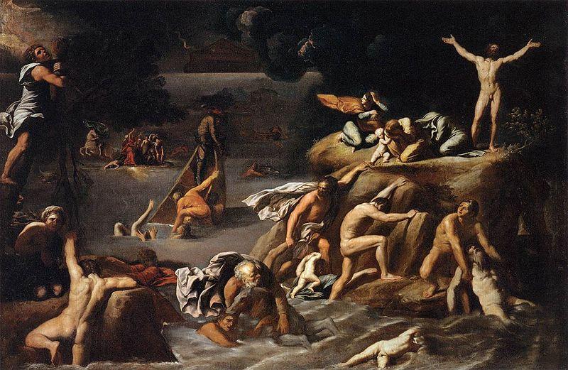 Agostino Carracci Flood oil painting image